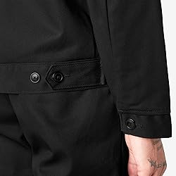 Dickies Unlined Eisenhower Jacket, BLACK, M RG