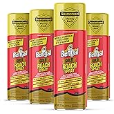 Bengal Gold Roach Spray - Odorless, Stain-Free Bug Spray for Home - Prevents Reinfestation for Up to 6 Months - 11 oz​, 4 Pack