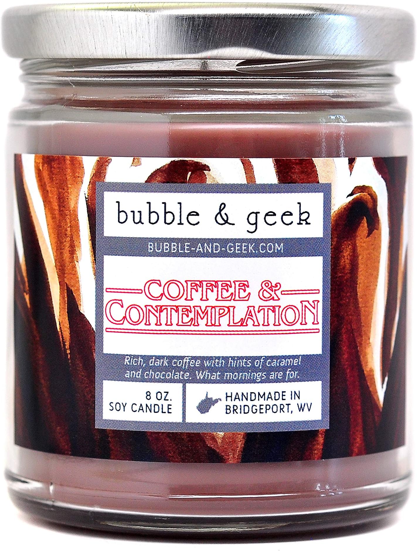 Coffee and Contemplation Scented Soy Candle