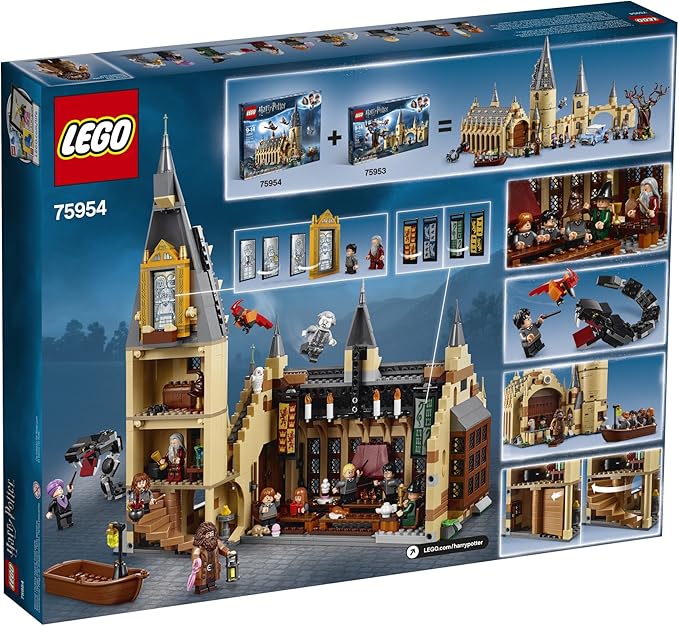 lego harry potter hogwarts great hall building kit