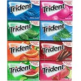 Trident Sugar Free Chewing Gum Variety Gift Pack (Pack of 8)