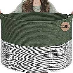 INDRESSME 115L Extra Large Cotton Rope Blanket