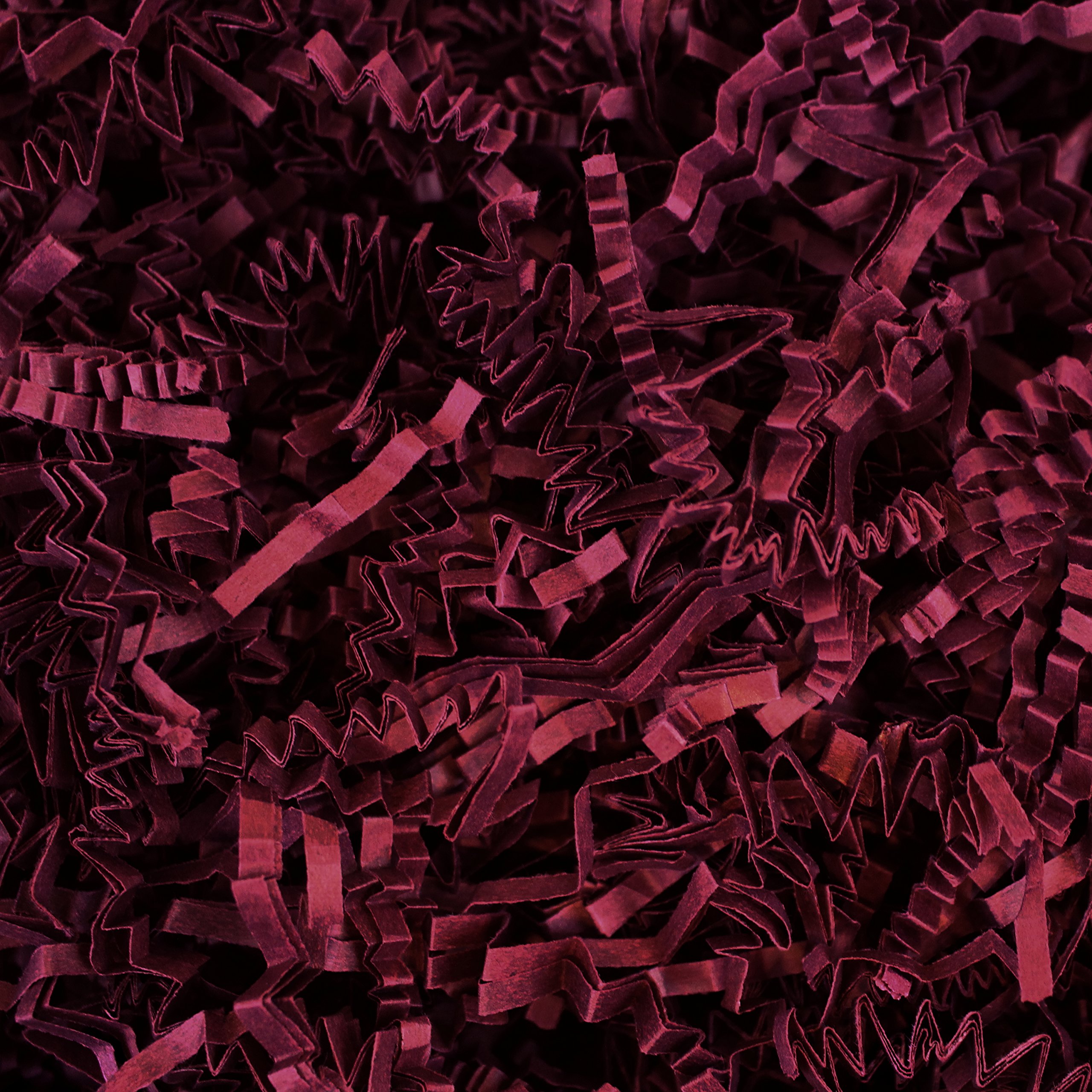 Ivory Crinkle Cut Paper Metallic Mix 1/2 Lb Ivory and