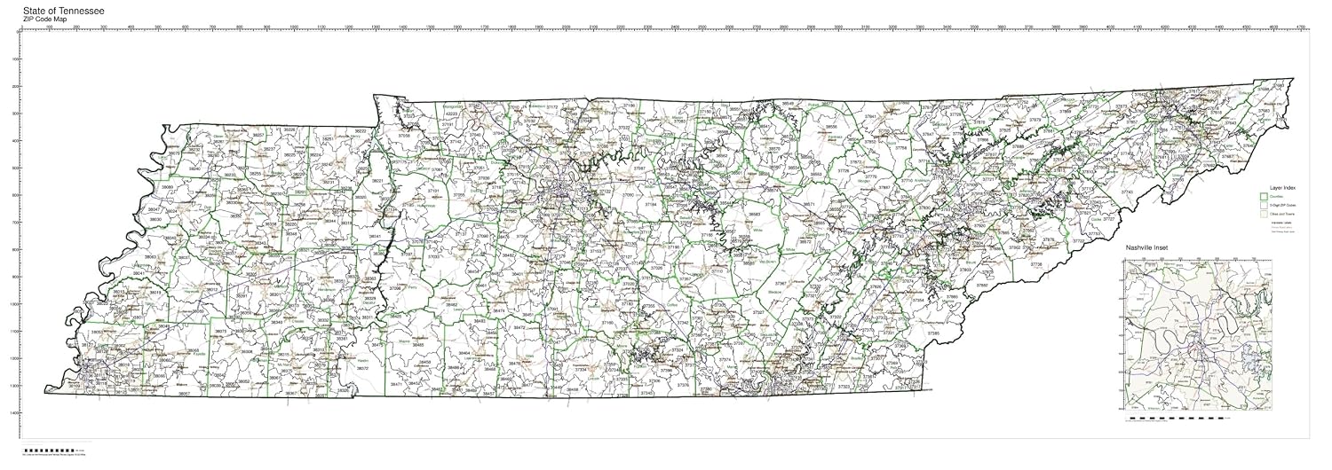 amazon-zip-code-map-state-of-tennessee-laminated-home-kitchen