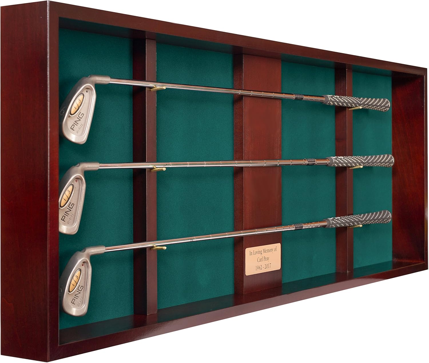 Amazon Com Golf Club Shadow Box Display Sports Outdoors