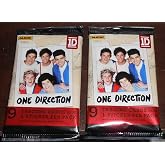 1D One Direction Lot of 7 Factory Sealed Packs - Each Pack Contains 9 Cards and 1 Sticker - View 5