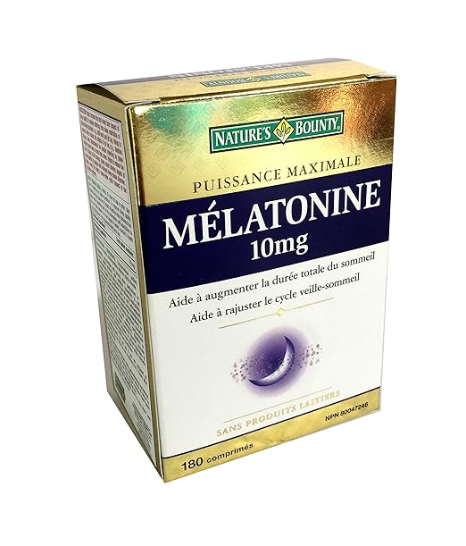 Amazon.com: Natures Bounty Melatonin 10mg, 180 tabs: Health & Personal Care