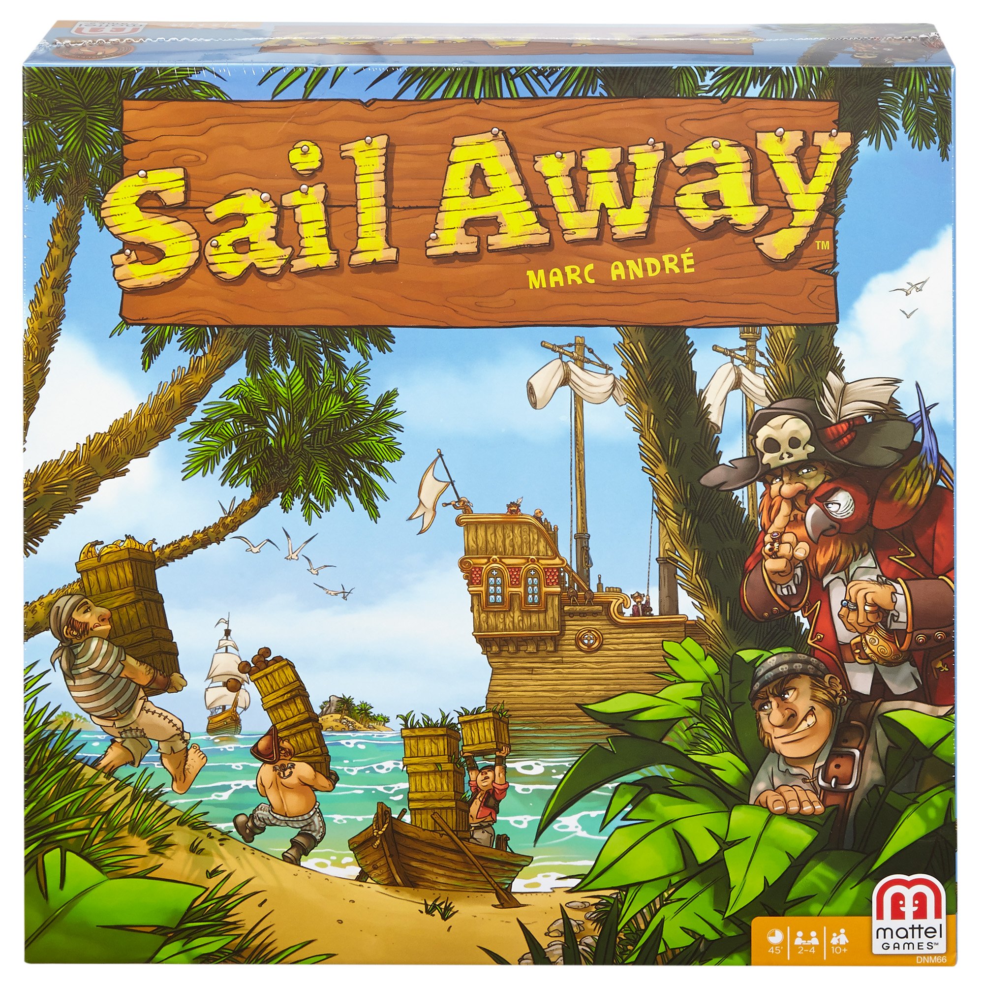 Mattel Games DNM66 – Sail Away – Strategy Game