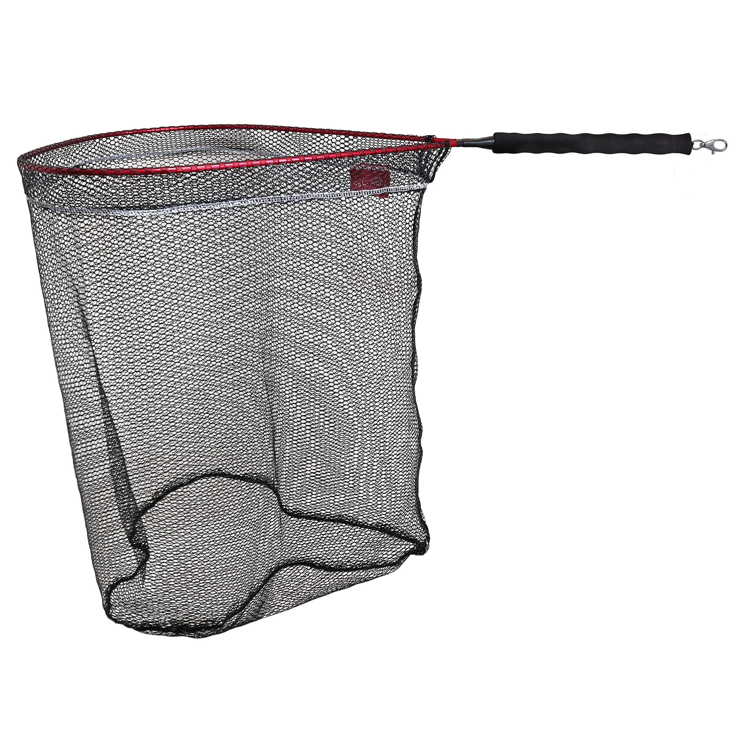 FLADEN Maxximus Wading Fishing Net (50x60x65cm) Rubber Mesh Robust Aluminium Frame With 30cm Handle - Ideal for River Trout & Salmon [32-3230]