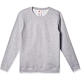 Hanes Boys' EcoSmart Sweatshirt, Cotton Crewneck Pullover, Kids' Fleece Sweatshirt