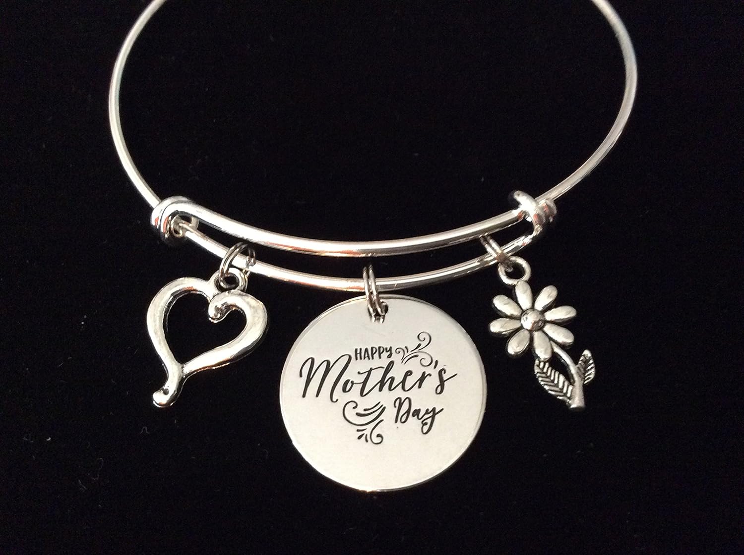 Happy Mother's Day Jewelry Adjustable Bracelet Expandable