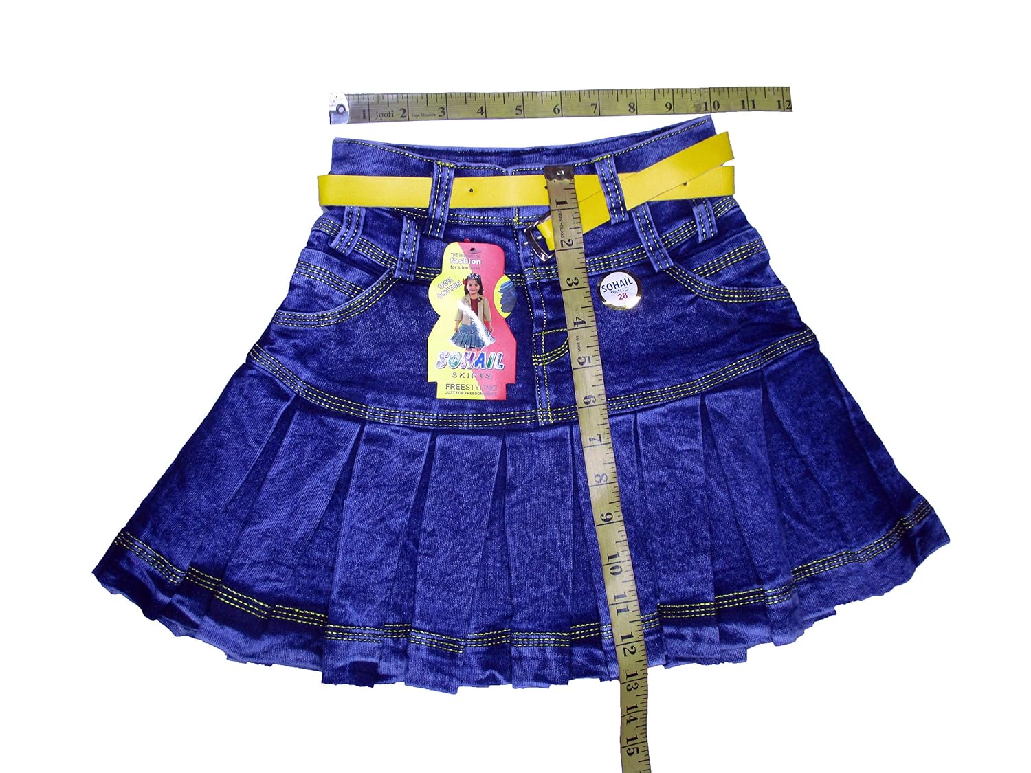 jean skirt for baby girl