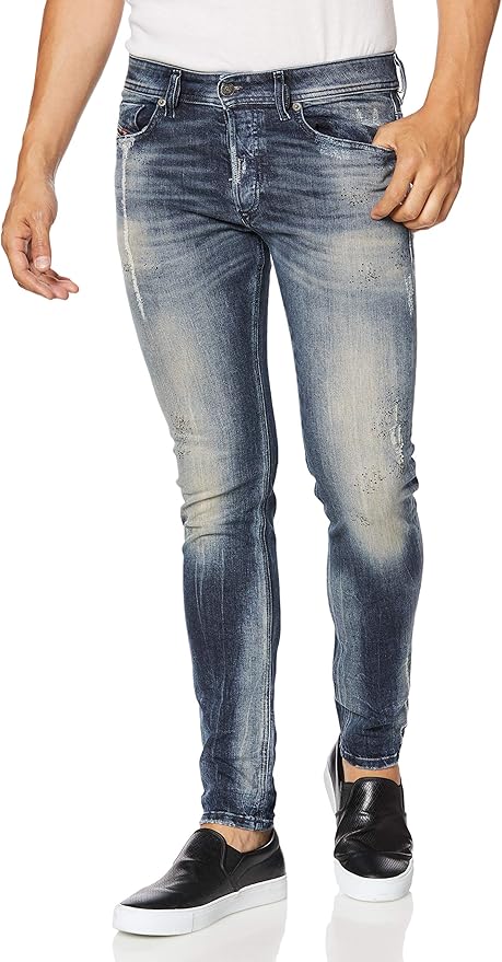 ディーゼル Diesel メンズ デニムパンツ スキニー 00swje069ni ジーンズ 通販 Amazon