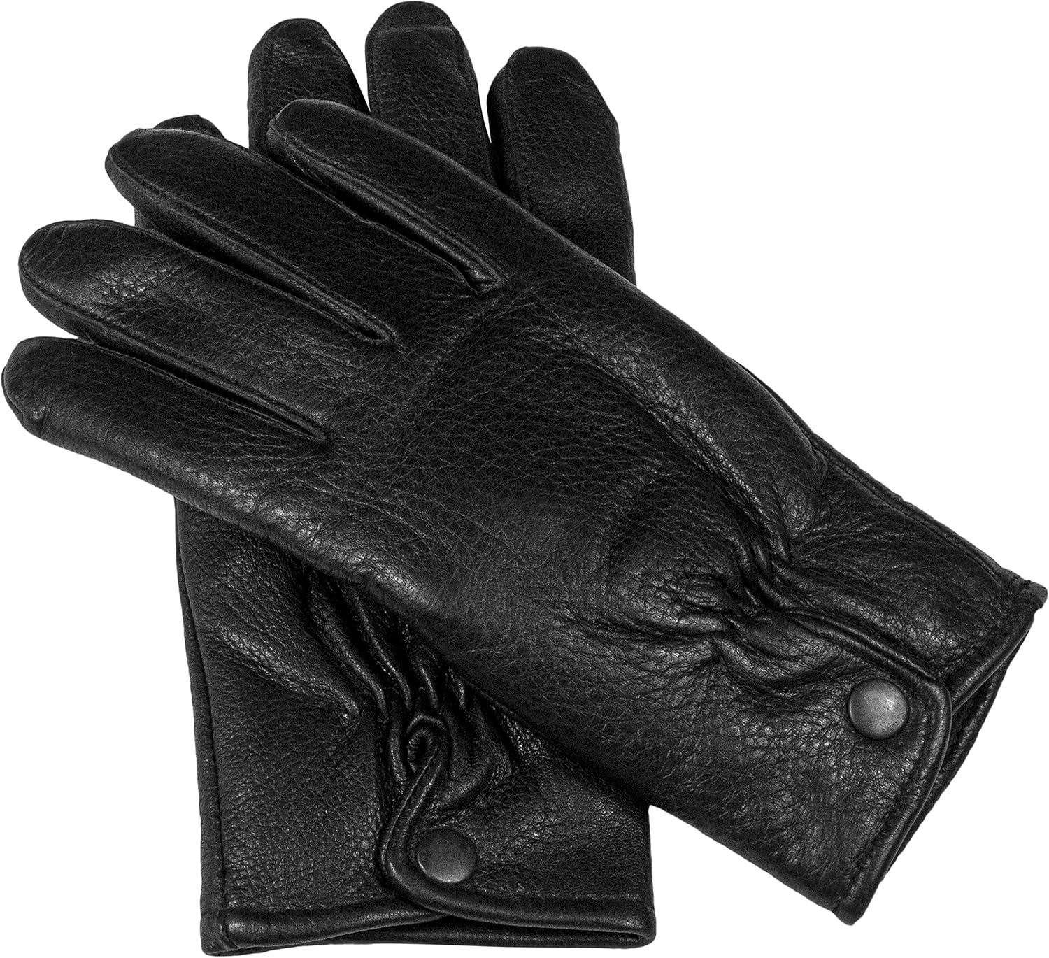 Women's Luxury Deerskin Leather Winter Gloves with Warm