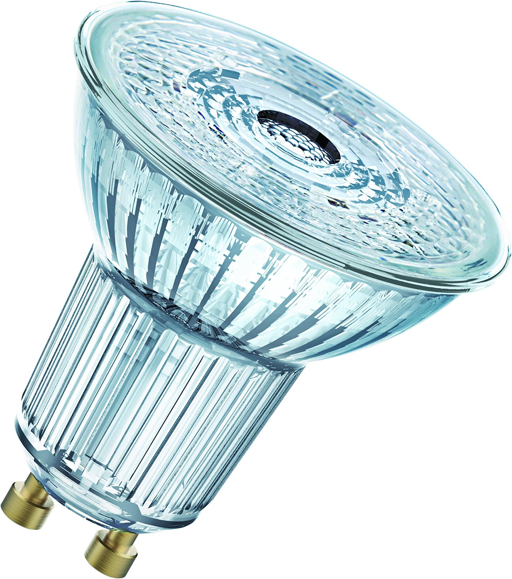 OSRAM LED reflector lamp / Base: GU10 / Warm White / 2700 K / 6.90 W / for 80 W Reflector lamp / LED STAR PAR16 [Energy efficiency class A+] / pack of 10