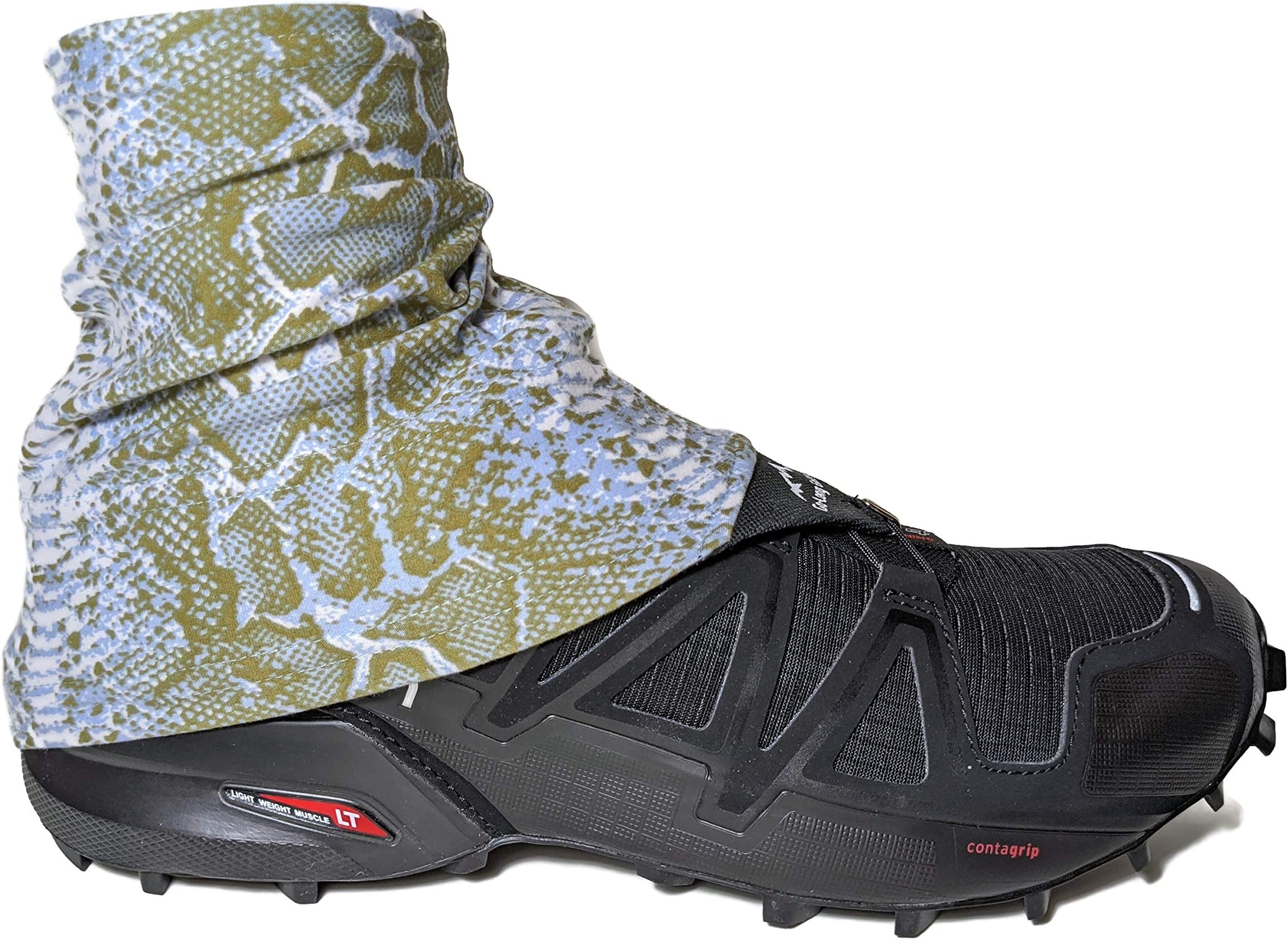 Wapiti Designs Go-Long Gaiters Trail Running Shoe Gaiters for Running, Hiking, or Long Distance Backpacking
