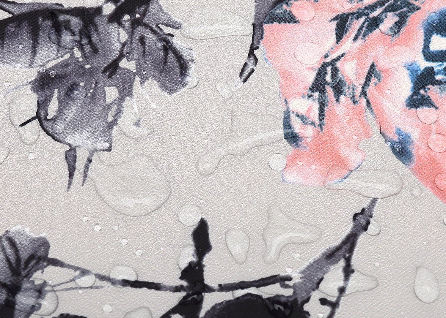 DACHEE Grey Rose Pattern 15 inch Waterproof Laptop Shoulder Messenger Bag for 14 Inch to15.6 inch Laptop and Macbook Pro 15 laptop Case: Computers & Accessories