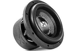 NVX VCW84v3 8” 1300 Watt Max (650W RMS) Dual 4-Ohm VC-Series Car Subwoofer (VCW84 Version 3)