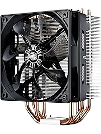 Cooler Master Hyper RR-212E-20PK-R2 LED CPU Cooler with PWM Fan, Four Direct Contact Heat Pipes
