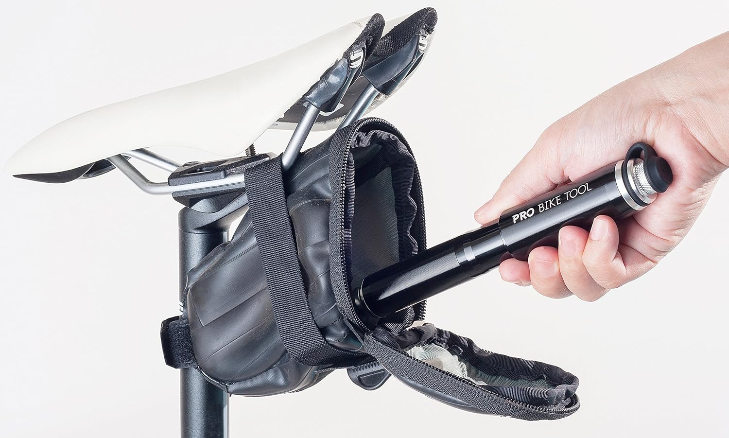 PRO BIKE TOOL Mini Bike Pump Fits Presta and Schrader - High Pressure PSI - Reliable, Compact & Light - Best Quality & Performance - Bicycle Tire Pump for Road, Mountain and BMX : Sports & Outdoors