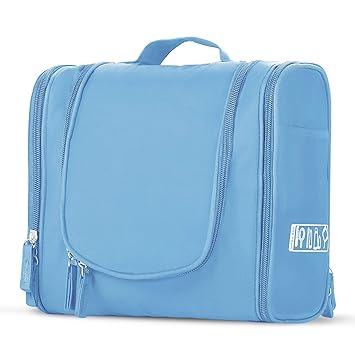 Luvina XXL Toiletry Bag for Women Maxi with Hanging Hook - Large Wash Bag - Many Pockets - Travel Set, Travel Toiletry Kit Cosmetics Makeup Big Toilet Organizer Suitcase Luggage