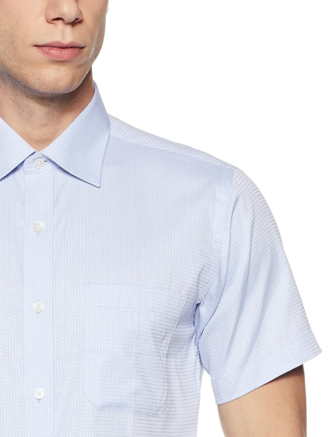 raymond men's solid regular fit cotton formal shirt