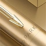 Parker Jotter XL Ballpoint Pen Monochrome Matte Gold Medium Blue Ink Gift Box view 2