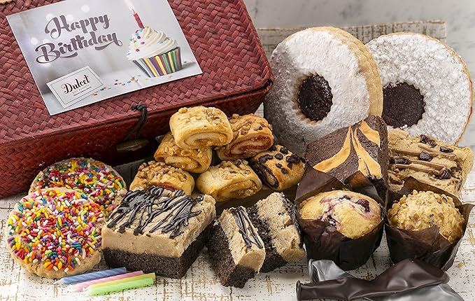 Dulcet Happy Birthday Bakery Sampler Wicker