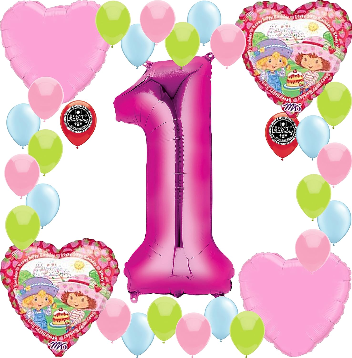 Amazon Com Strawberry Shortcake Party Supplies Birthday Balloon