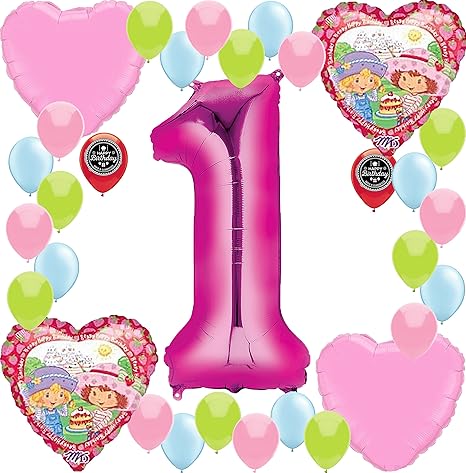 Amazon Com Strawberry Shortcake Party Supplies Birthday Balloon