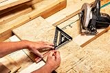 Lufkin 2-in-1 Extendable Layout Tool & Speed Square 15cm 30cm view 5