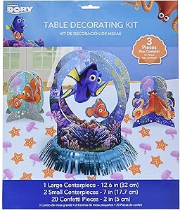 FAST BIRTHDAY Finding Dory Table Decorating Kit 23 piece
