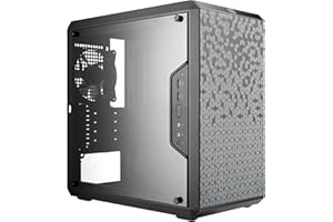 Cooler Master MasterBox Q300L Micro-ATX Tower with Magnetic Design Dust Filter, Transparent Acrylic Side Panel, Adjustable I/