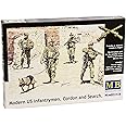 Master Box Models Modern U.S. Infantrymen Cordon and Search Model Kit, 4 Figures, 1/35 Scale