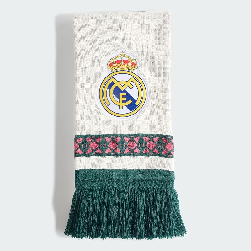 Unisex adulto Real Madrid Home Apparel Head Neck Covering, white/aurora ivy/wild pink, One Size