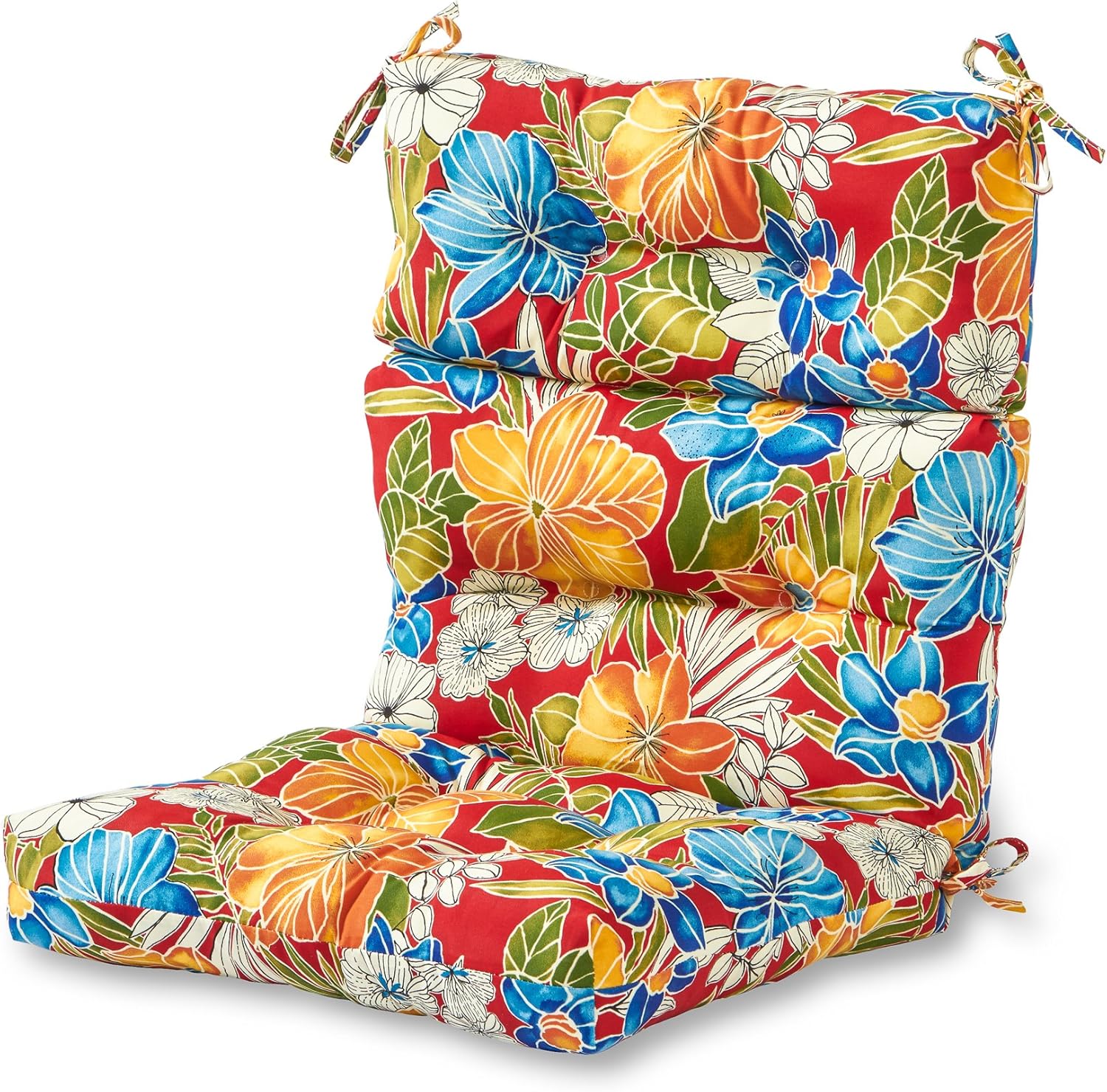 Best Outdoor Chair Cushion With Ties Tropical