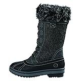 Northside Women's Bishop Snow Boot, Charcoal, 10 M US