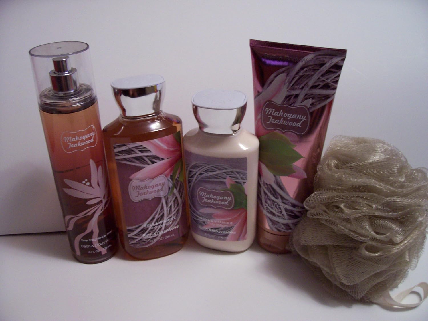 Amazon Com Piece Bath Body Works Mahogany Teakwood Gift Set Body My