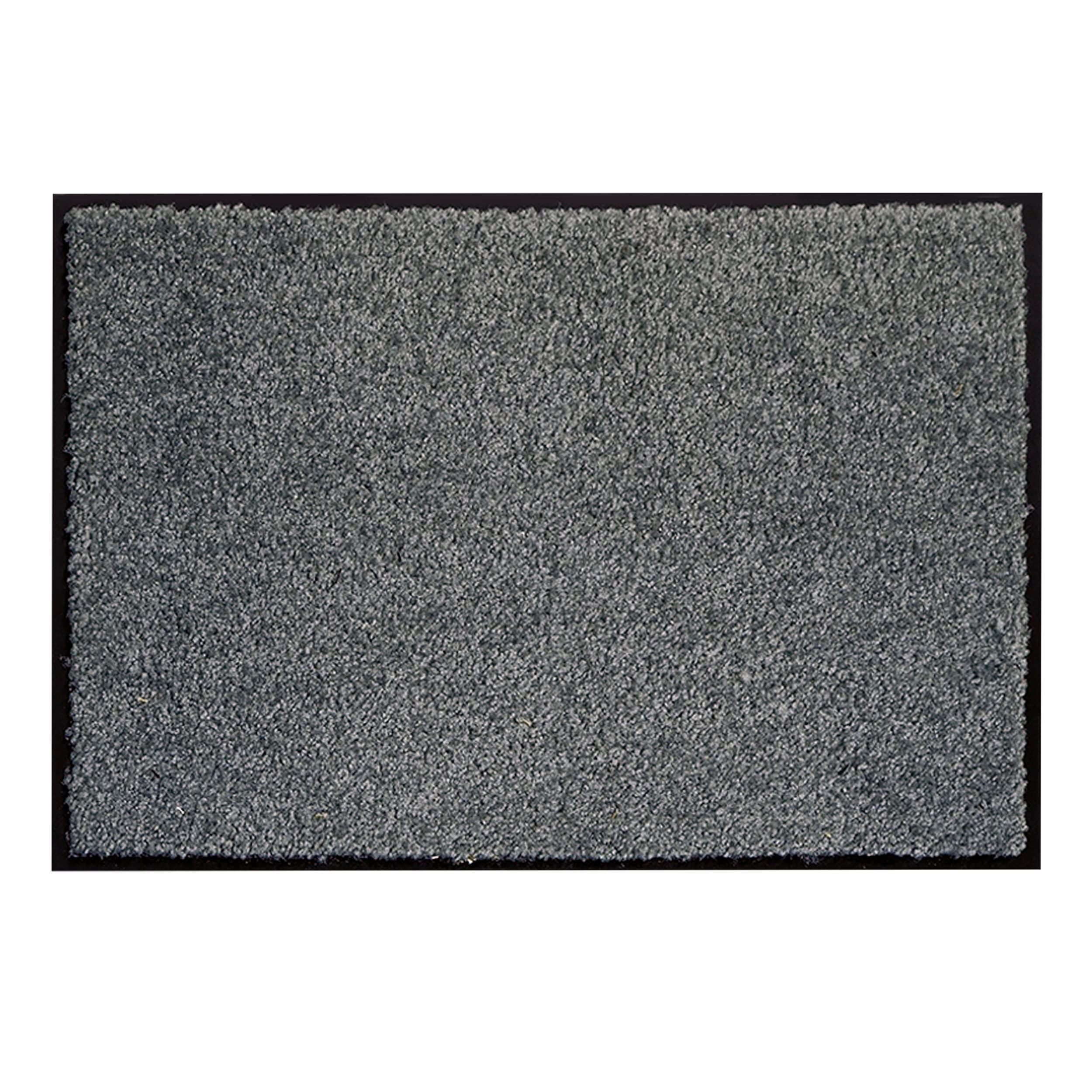 ASTRA Dirt Trapper Mat - Washable Doormat - Robust - Durable Doormat - Indoor Use - Grey - 60 x 90 cm