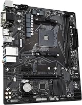 Gigabyte A520M S2H Motherboard AM4 Ryzen 5000 DDR4 PCIe M.2 GbE LAN view 4