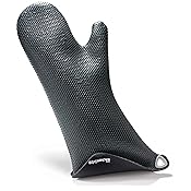 Duncan Kitchen Grips Black Double Stitch Inverted BBQ Mitt