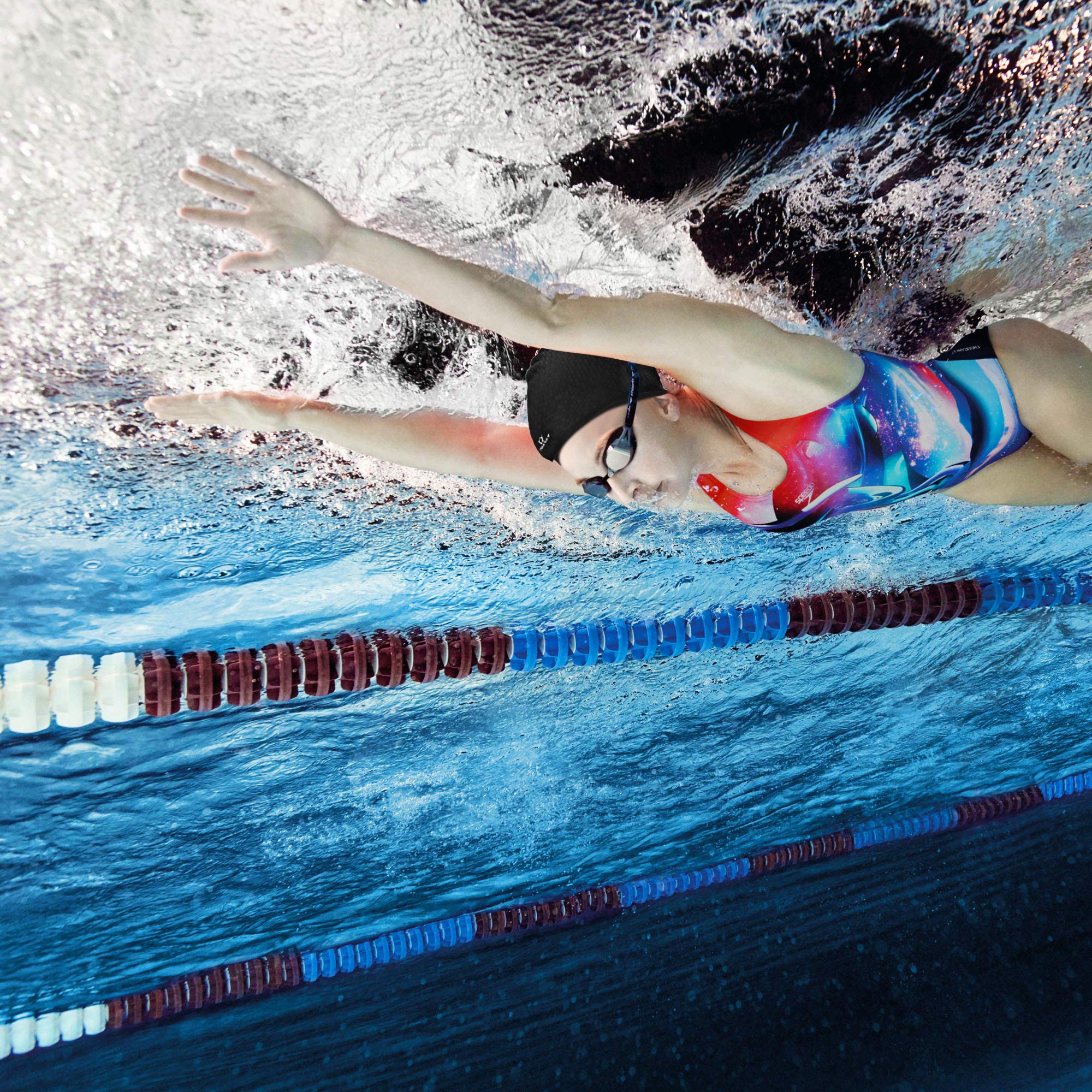 YAPA Swimming Cap for Long/Curly Hair 100% Silicone Swim Cap for Adult Swimming Laps Latex Rubber Reduce Water Intake Men Women UV Guys Girl Bathing Cap