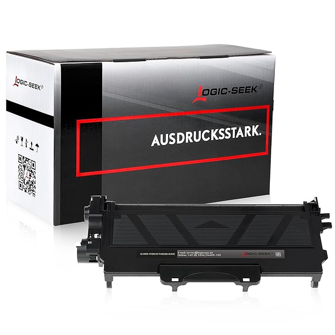 Logic-Seek XXL Toner 10.400 Seiten kompatibel für Brother TN 2220 TN-2220 TN-2010 für Brother HL-2215 HL-2230 HL-2240 HL-2250