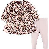 Gerber baby-girls Baby Girls Baby Girls' 2-piece Dress & Legging Set