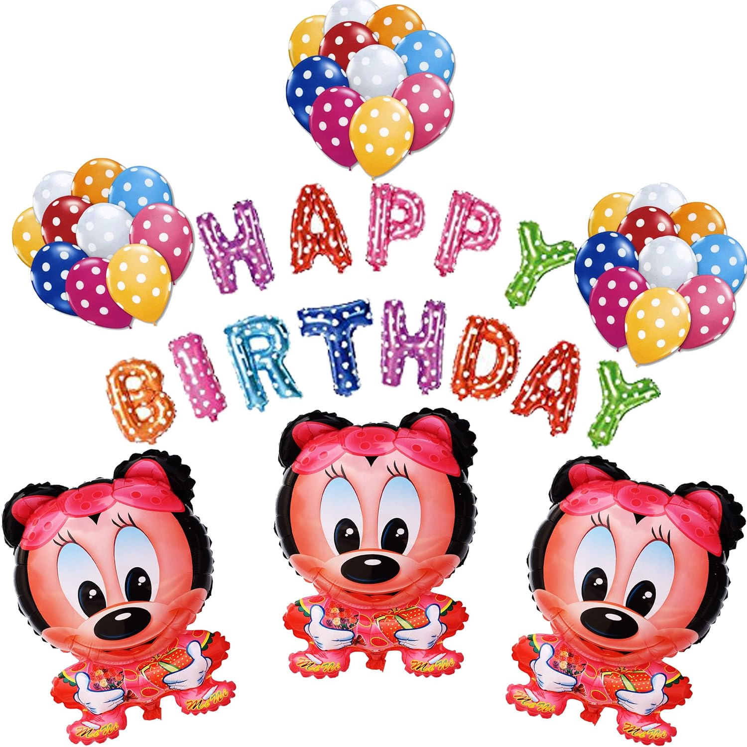 Masti Zone 3 Pcs Mickey Mouse Cartoon Character Foil With 1pcs