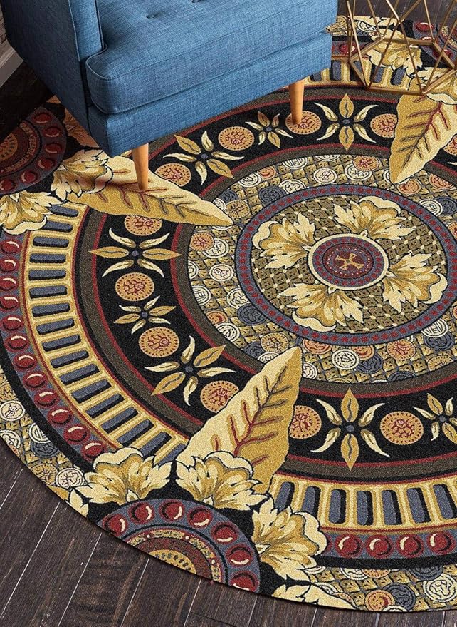 Amazon.de: HUANXA Runde Teppich für Hängender Eierstuhl Hängesessel