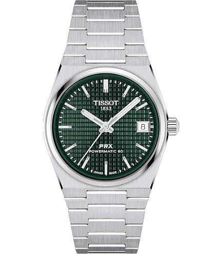 Amazon.com: Tissot PRX Swiss Automatic Unisex Watch, Mother of