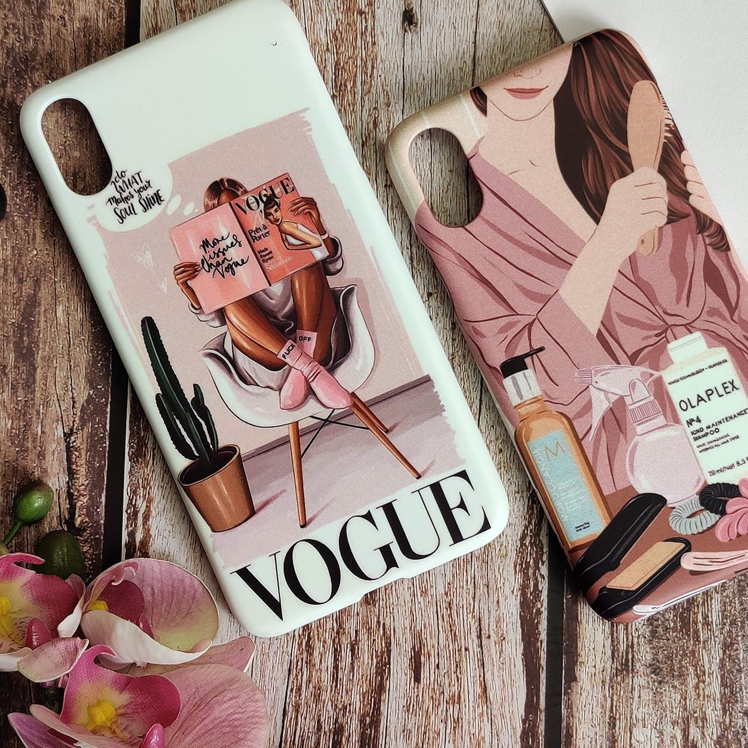 PropFactory Printed CF Vogue Phone Case/Back Cover for Smart Phone (I