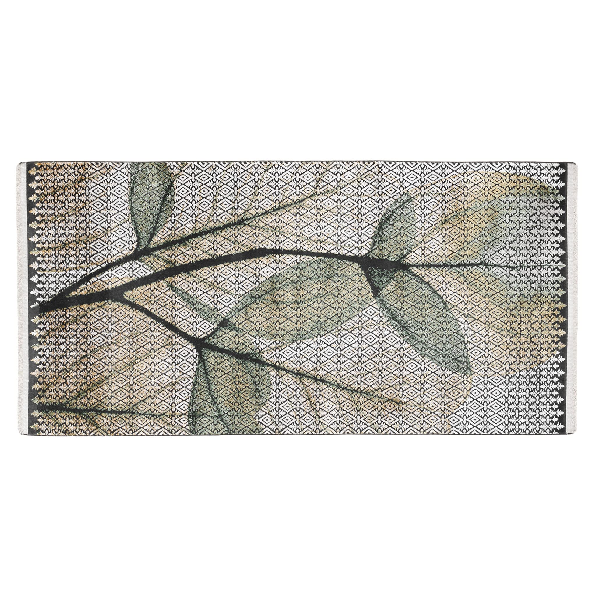 Indomex Rug Tropico 080 x 150 cm Green