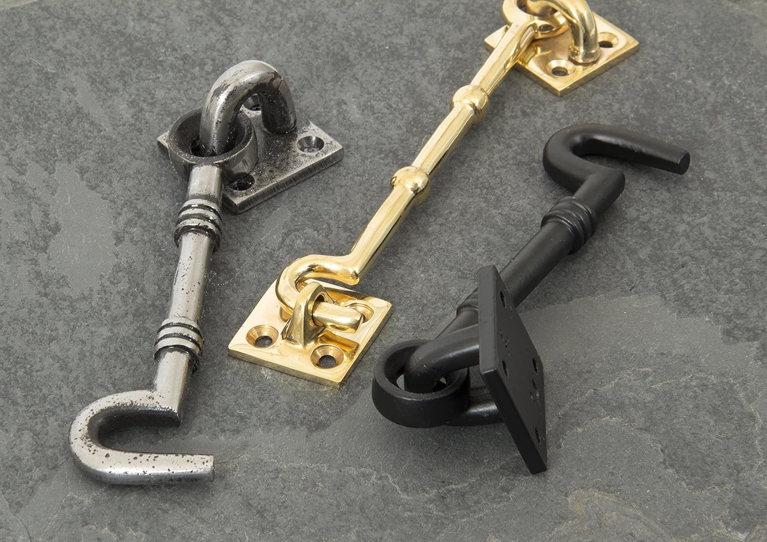 From The Anvil 83549 3-inch Polished Brass Cabin Hook, 3" - Image 3